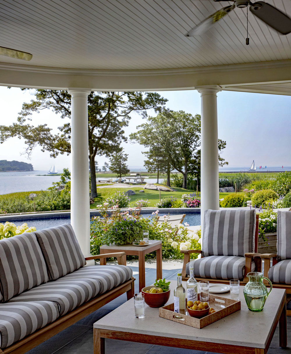 Transitional Beach Style House with New England Charm-21