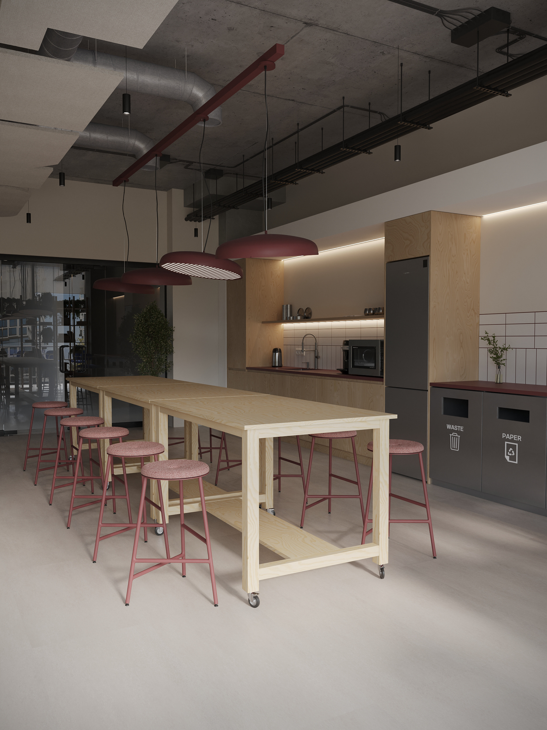 单元·城市俱乐部办公室丨乌克兰基辅-37