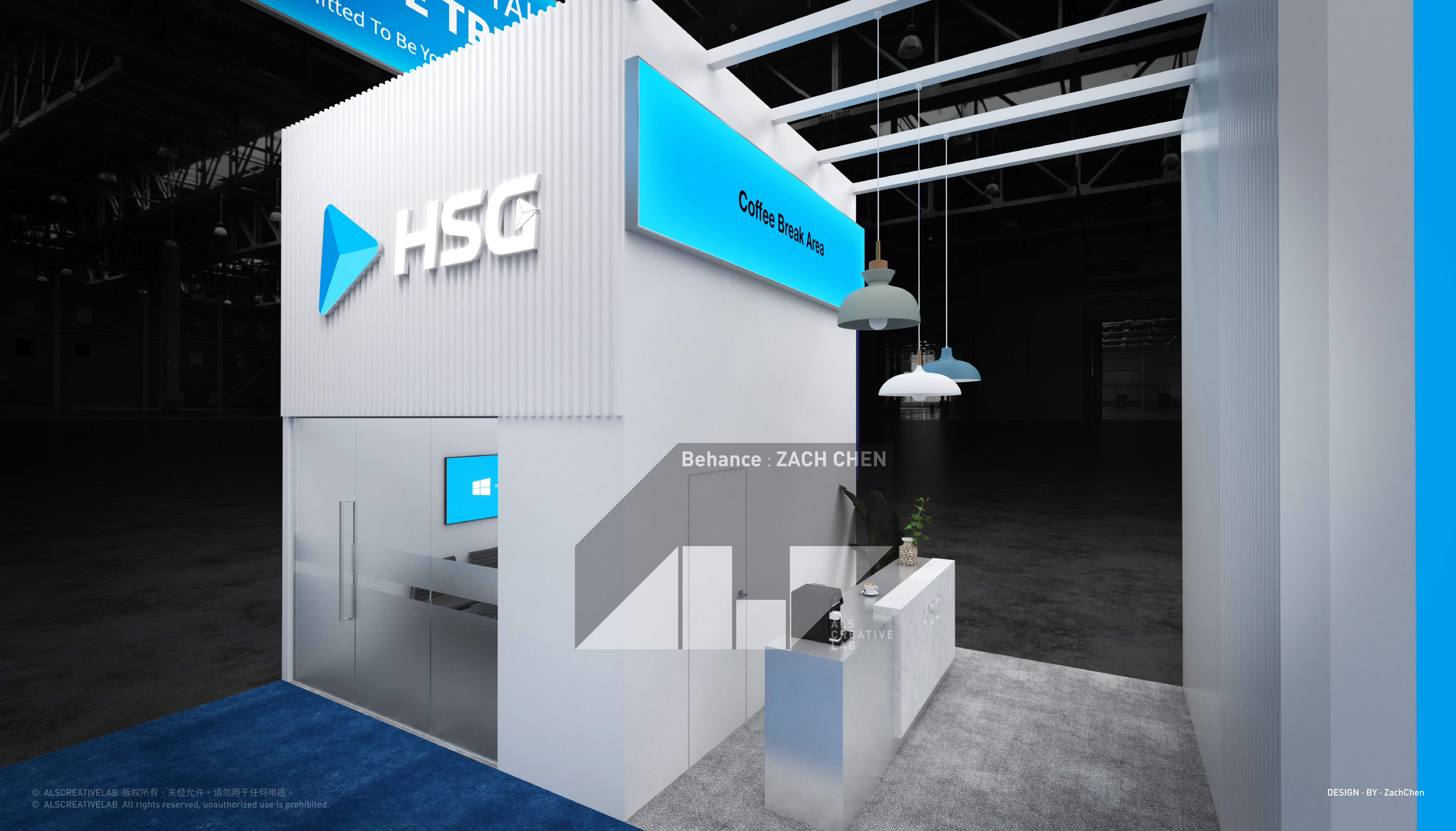 Booth｜谁说机械类展台不能未来科技感！-16