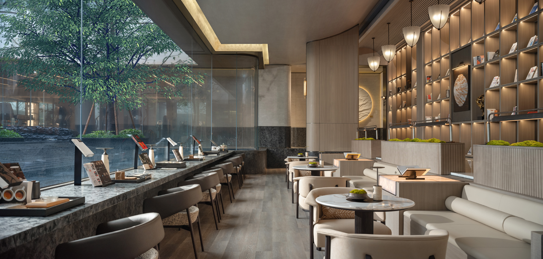 绿城·熙海棠 云谷思想会客厅丨中国杭州丨朴悦设计-36