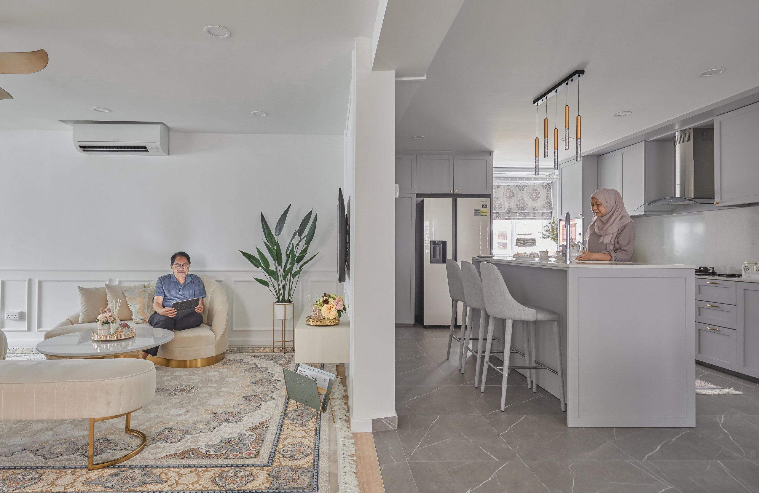 312 Tampines  现代维多利亚风格住宅室内设计丨新加坡丨The Interior Lab-0