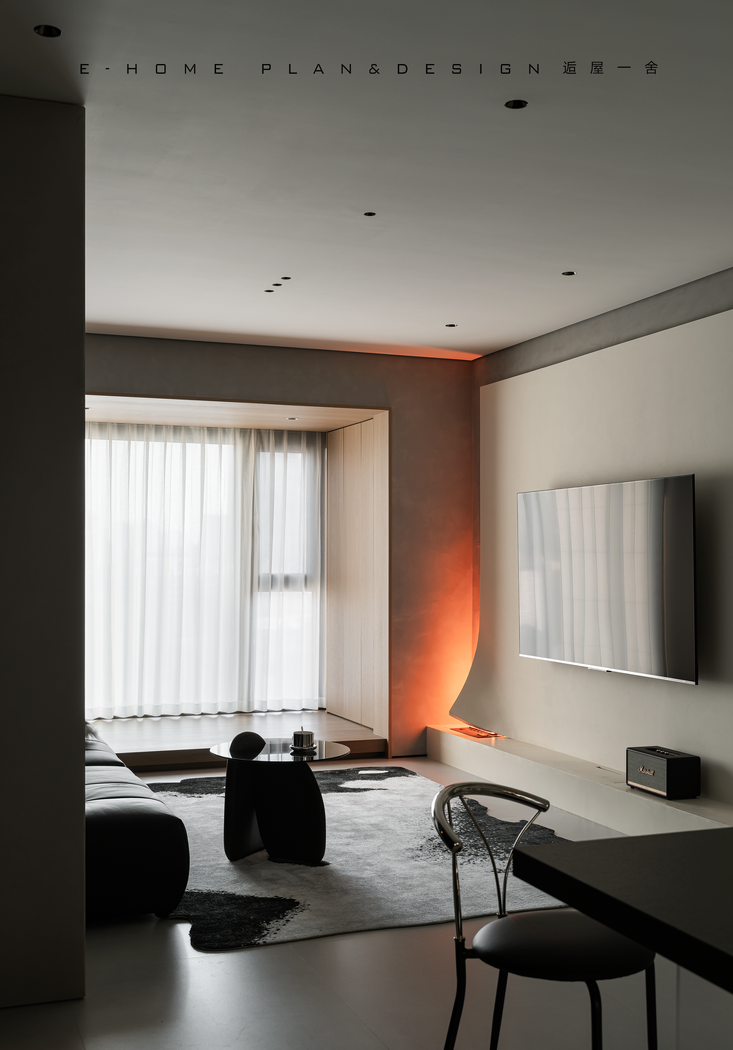 四口之家的现代风格装修-5