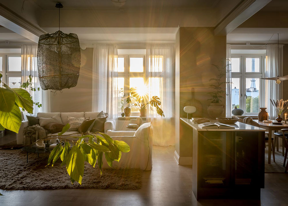 瑞典哥德堡 88 平米公寓 | 光与影的完美结合-4