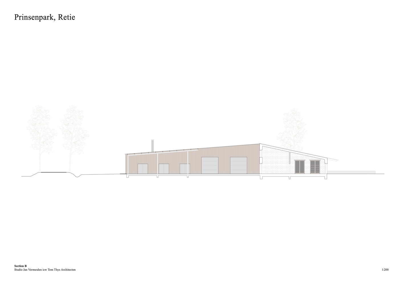 比利时 Prinsenpark 游客中心丨Studio Jan Vermeulen-56