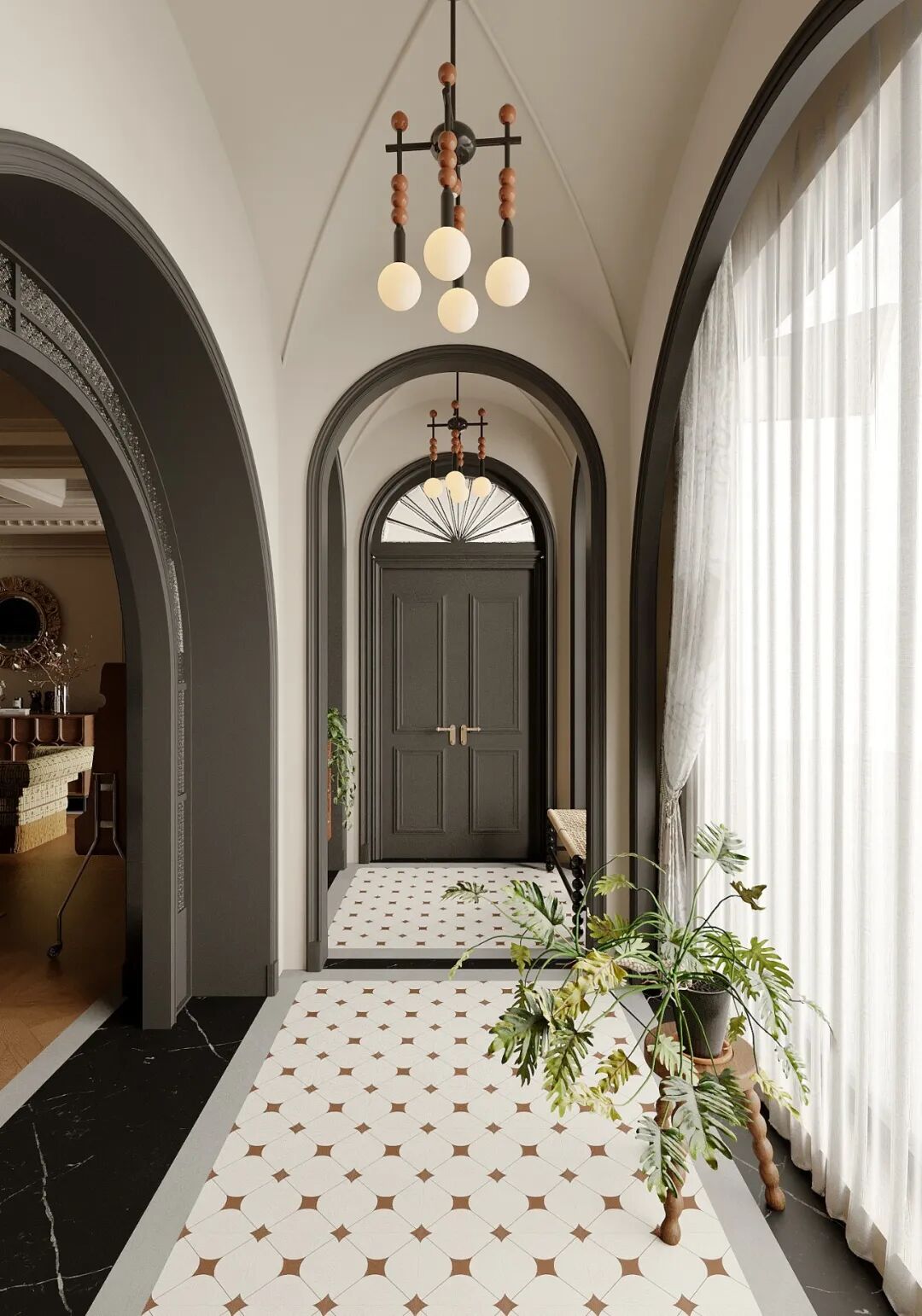 隅间  YUJIAN DESIGN · 莫奈花园丨隅间空间设计工作室-23