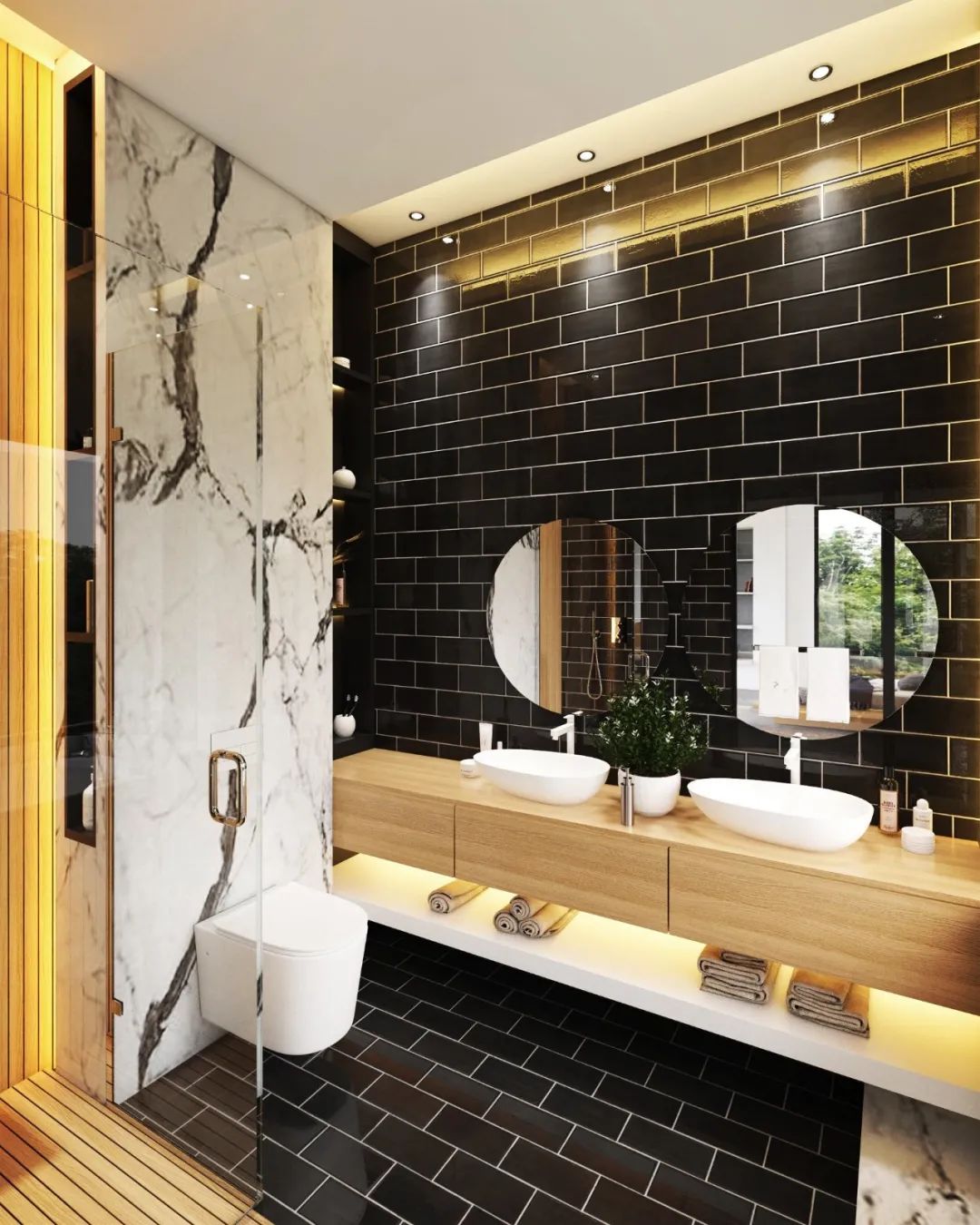 伊朗 800㎡简约别墅，东西向规划保通风-51