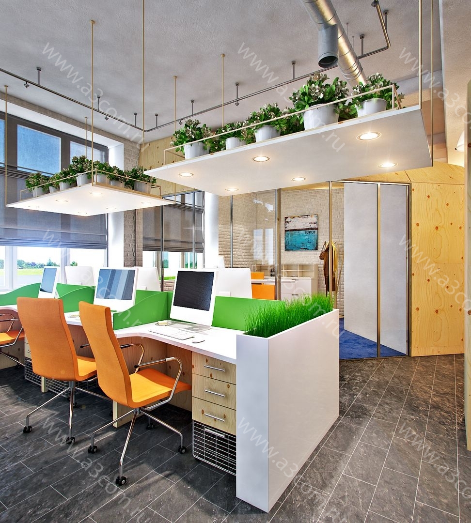 公司Banко位于莫斯科公园广场的办公室设计项目丨俄罗斯莫斯科-3