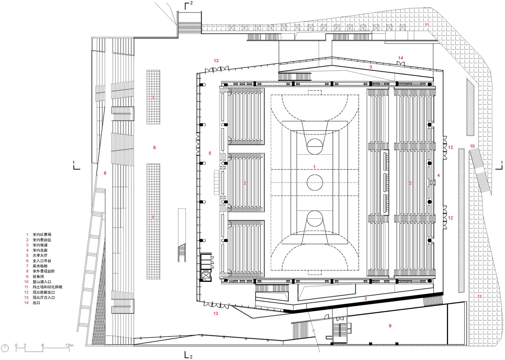 南方科技大学体育馆丨中国深圳丨URBANUS都市实践-66