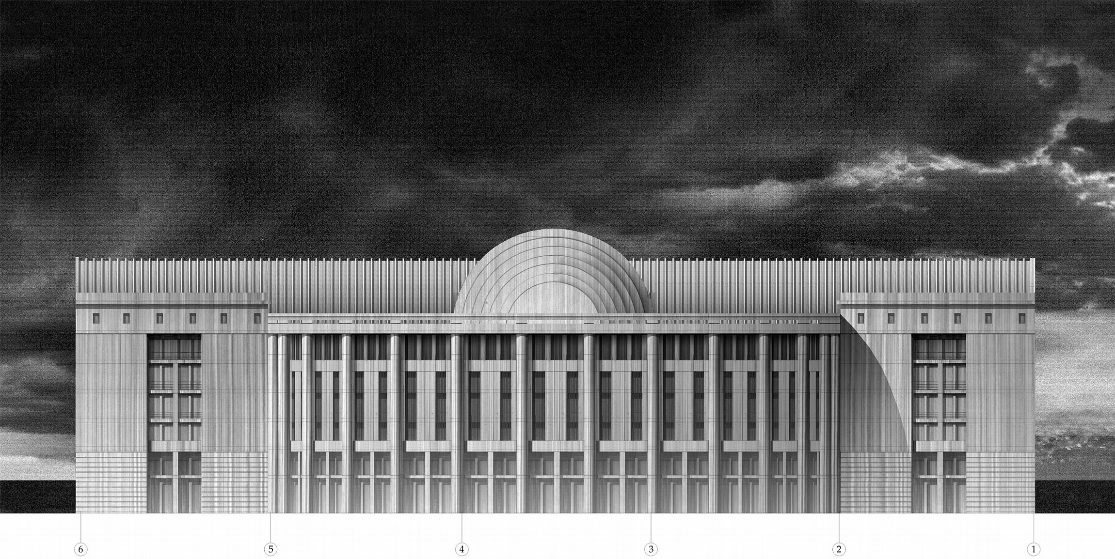 Perm 市行政商业中心 | 现代风格展现多功能空间魅力-6