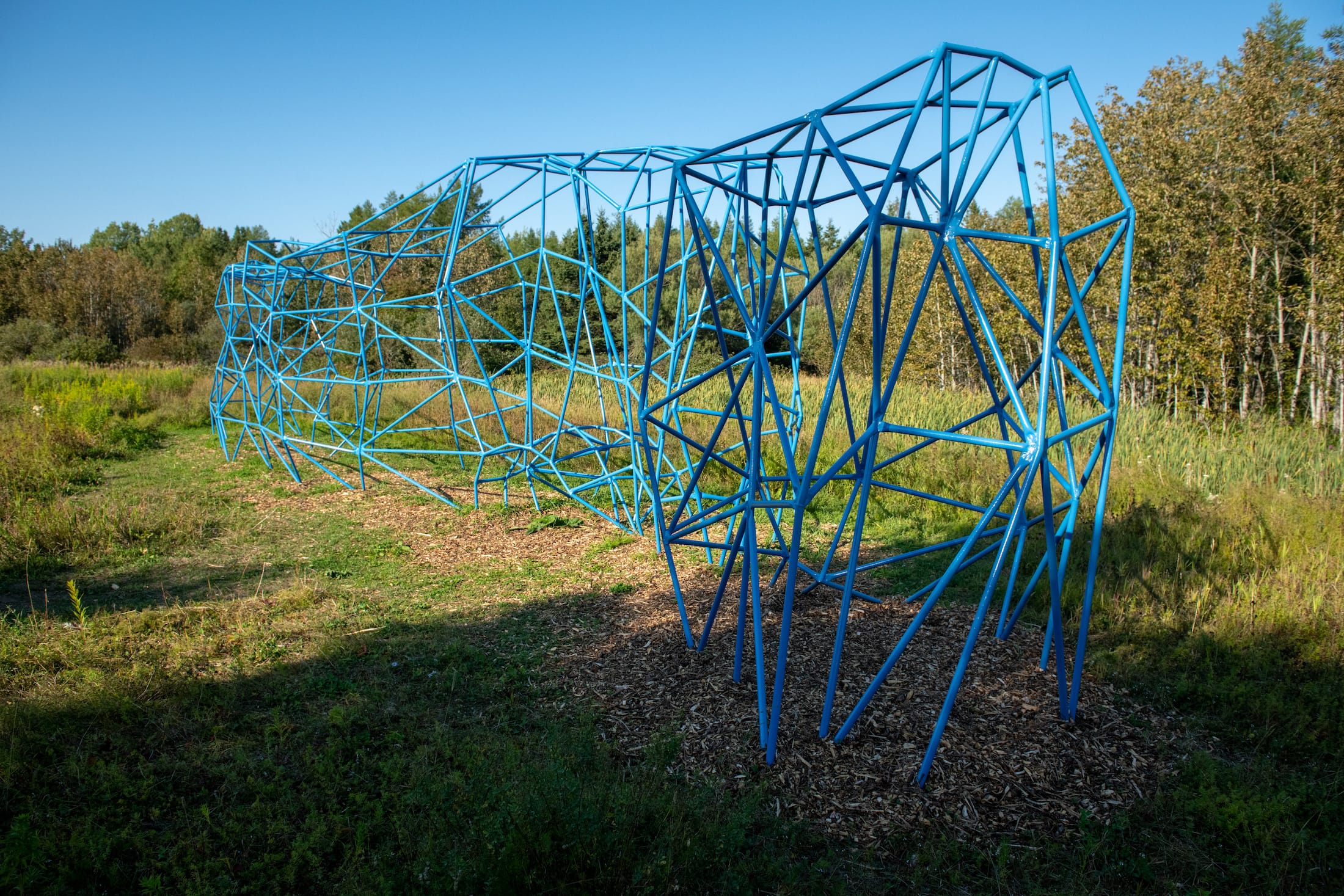 2019 加拿大国际花园节 | 彩色“岩石”结构装置引人入胜-17