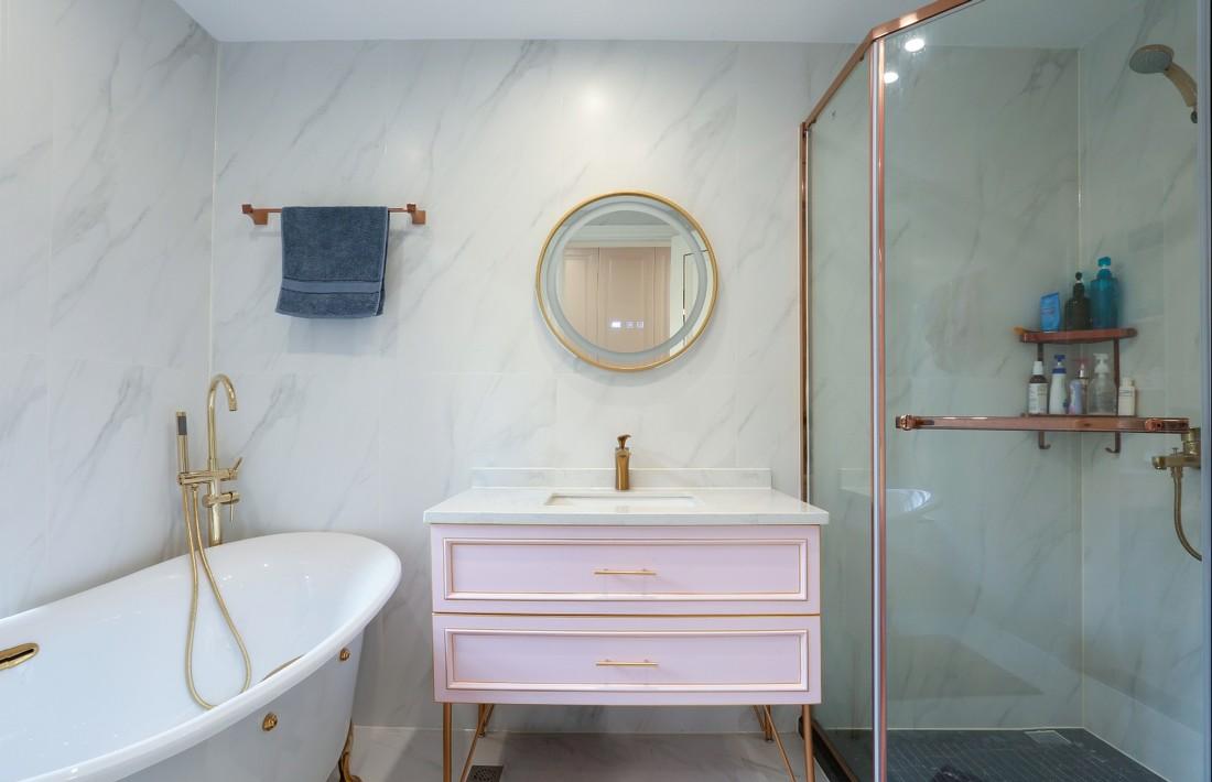 156㎡美式轻奢风,质感与实用兼具-45