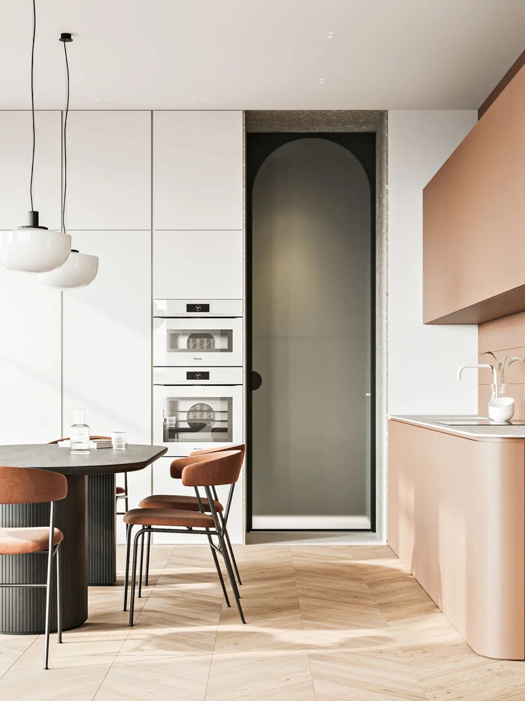 莫斯科 160㎡两套合一的优雅大空间丨俄罗斯莫斯科丨Bureau Slovo-16