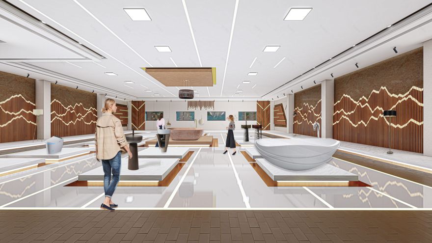 智能家具展厅工作图纸设计丨Mohamed Ramadan(尼罗高等工程学院)-16