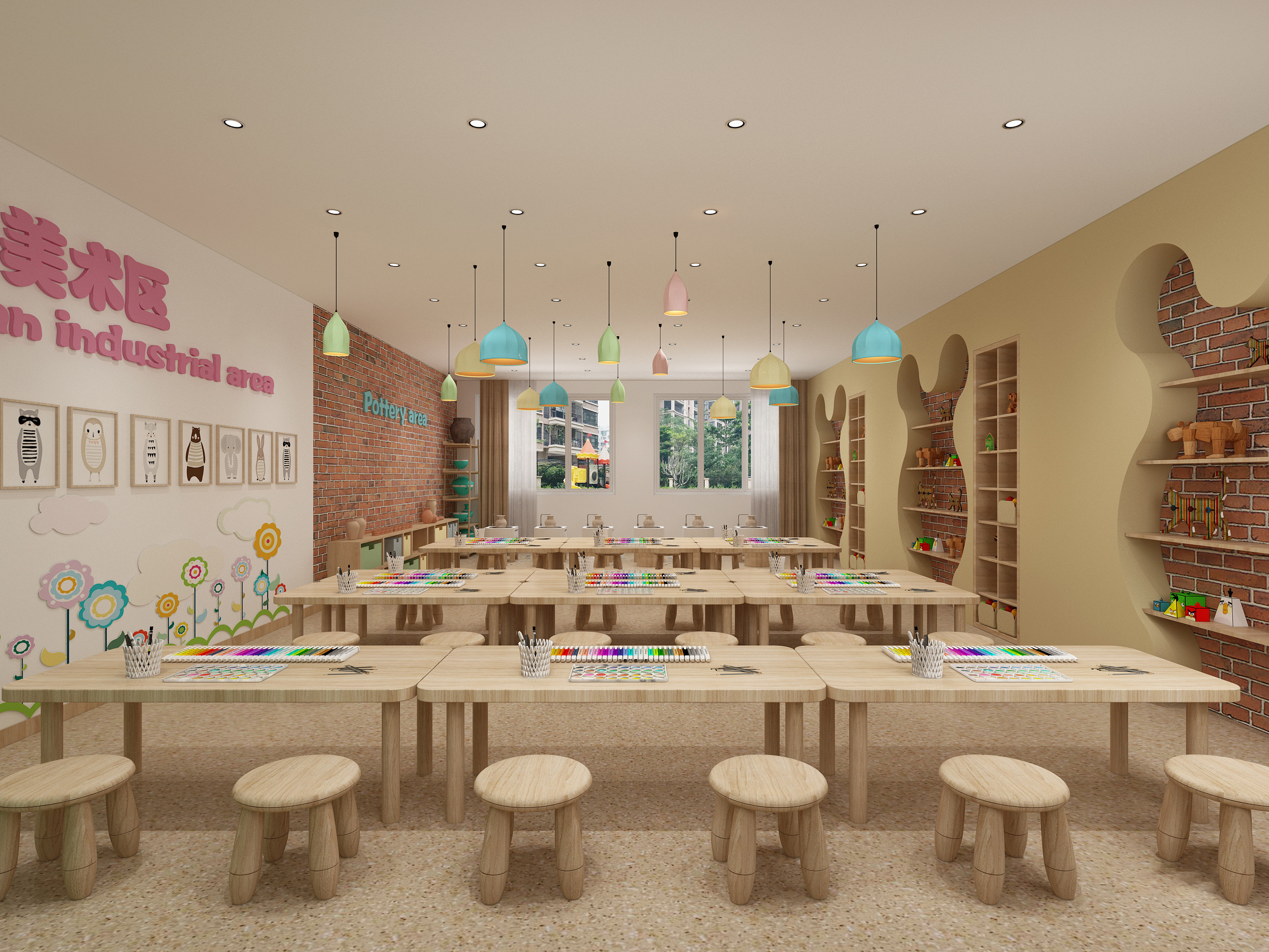 幼儿园简约设计-2