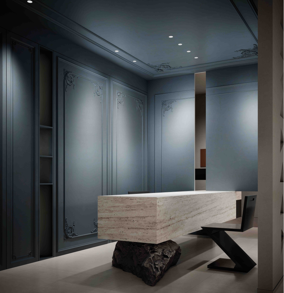 德国 Alpina 阿尔贝娜涂料展厅设计丨中国长沙丨周笙笙全案设计工作室-6