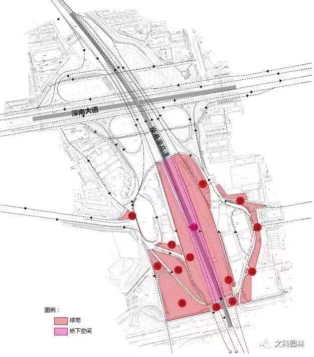 深圳花城建设 | 广深高速福田、皇岗出入口景观改造提升-5