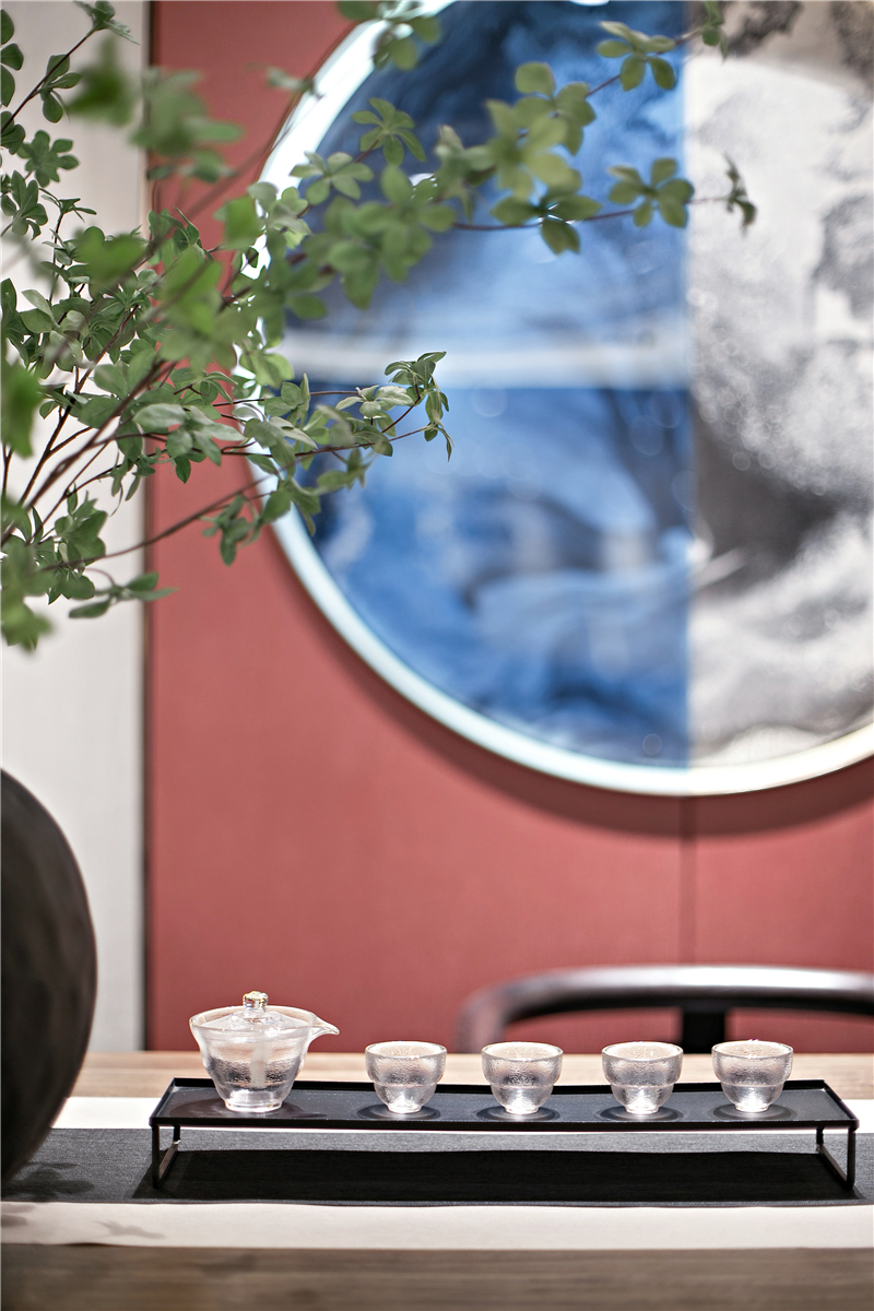 净水云端 | 优雅东方美学融入销售中心设计-61