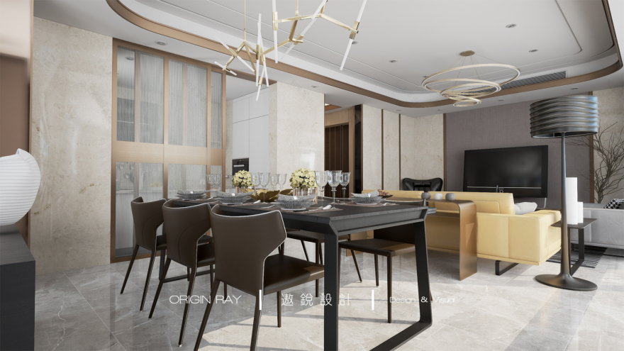 万科翡翠滨江精装设计,梁志天团队打造,UE4 引擎展示软装魅力-18