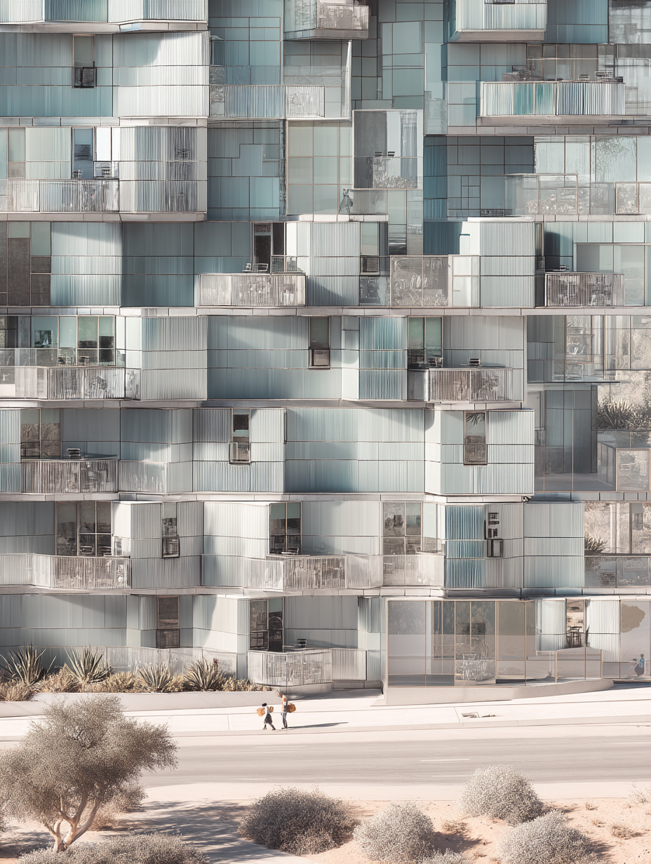 Glass + Aluminum | Facade Study Series-2