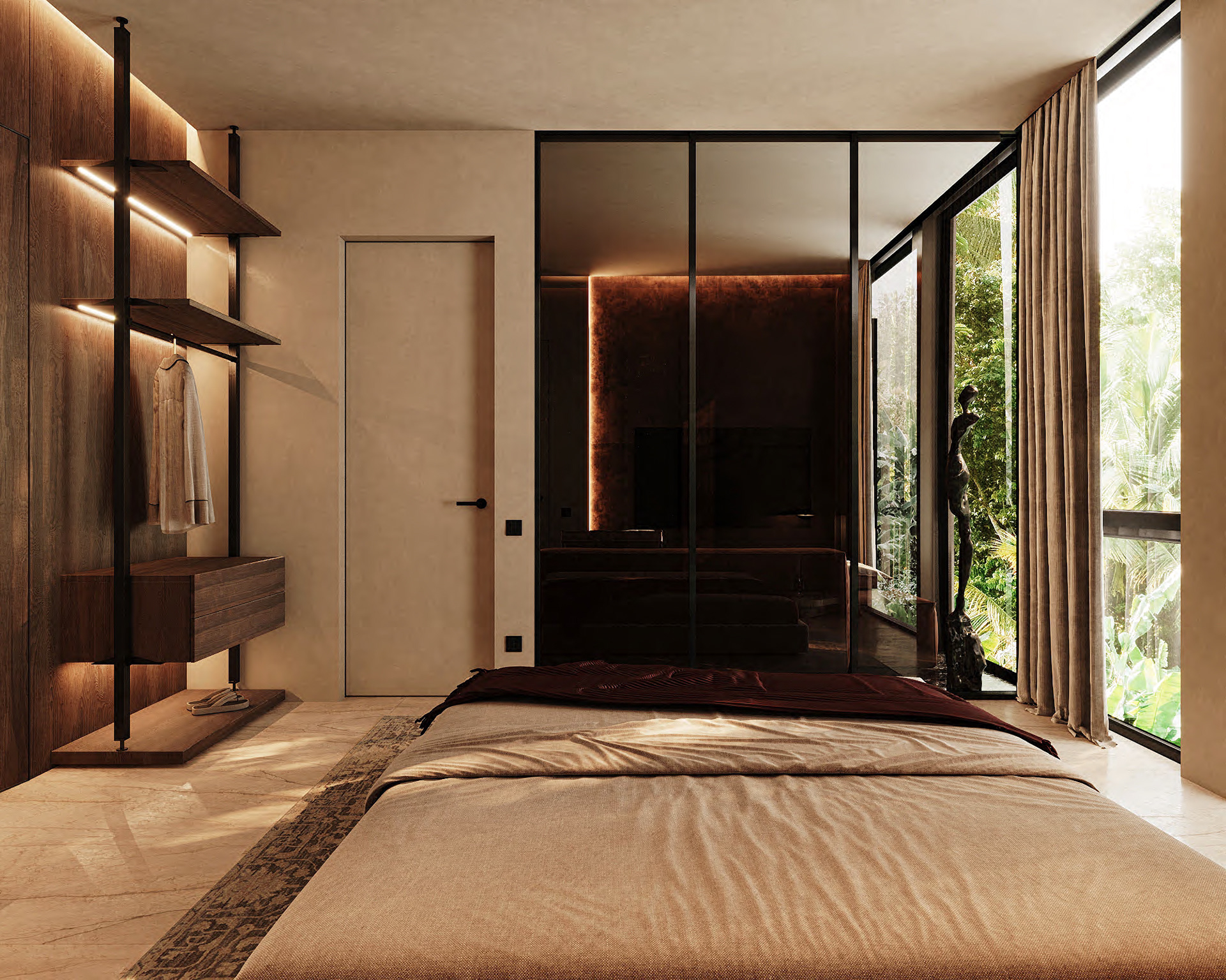 乌布一居室公寓丨印度尼西亚巴厘丨Bodes studio-19