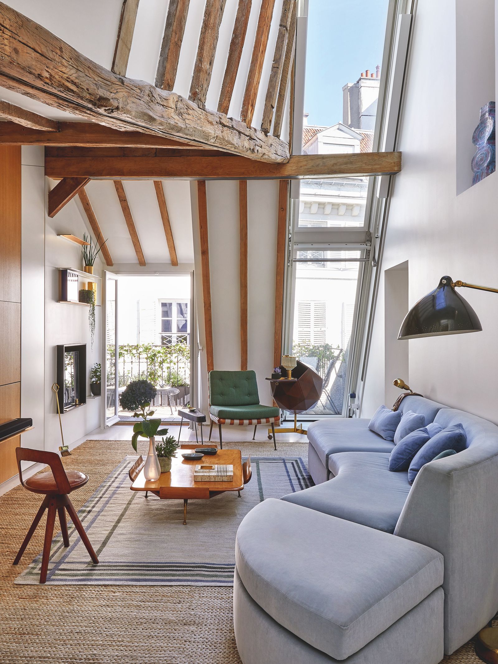 巴黎100㎡观景三复式住宅设计丨法国巴黎-26