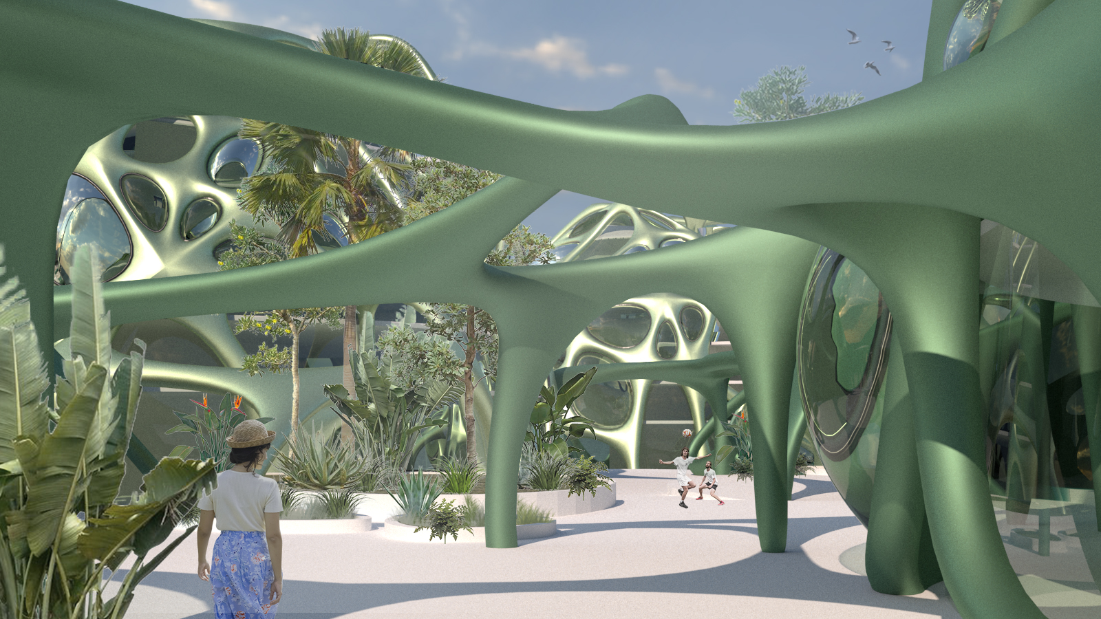 STRUCTURE HABITAT - BIO INSPIED ISLAND-13