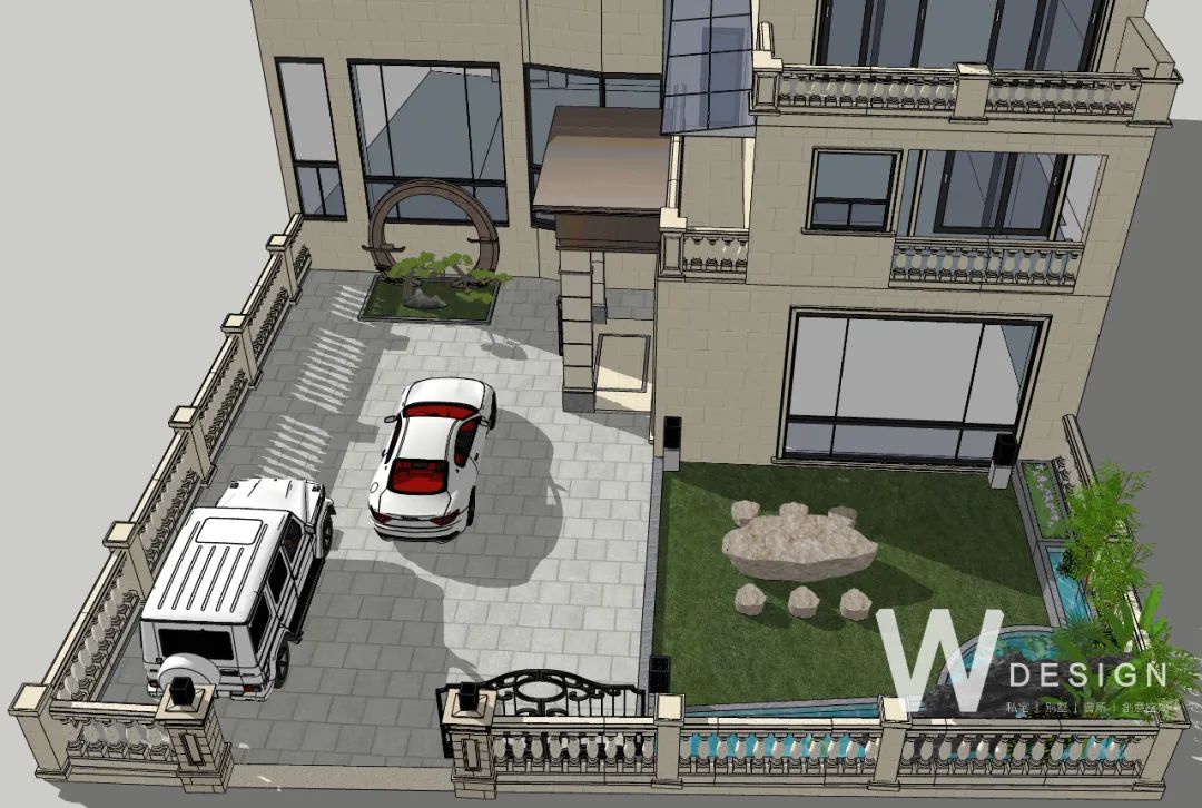 立于当下 静守自然 · 广州某别墅现代轻奢新中式设计丨中国广州丨广州W设计-55