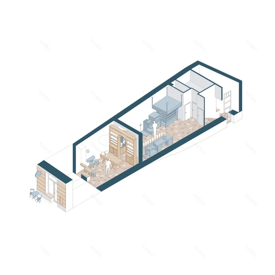 面包店丨 Sadovsky & Architects-12