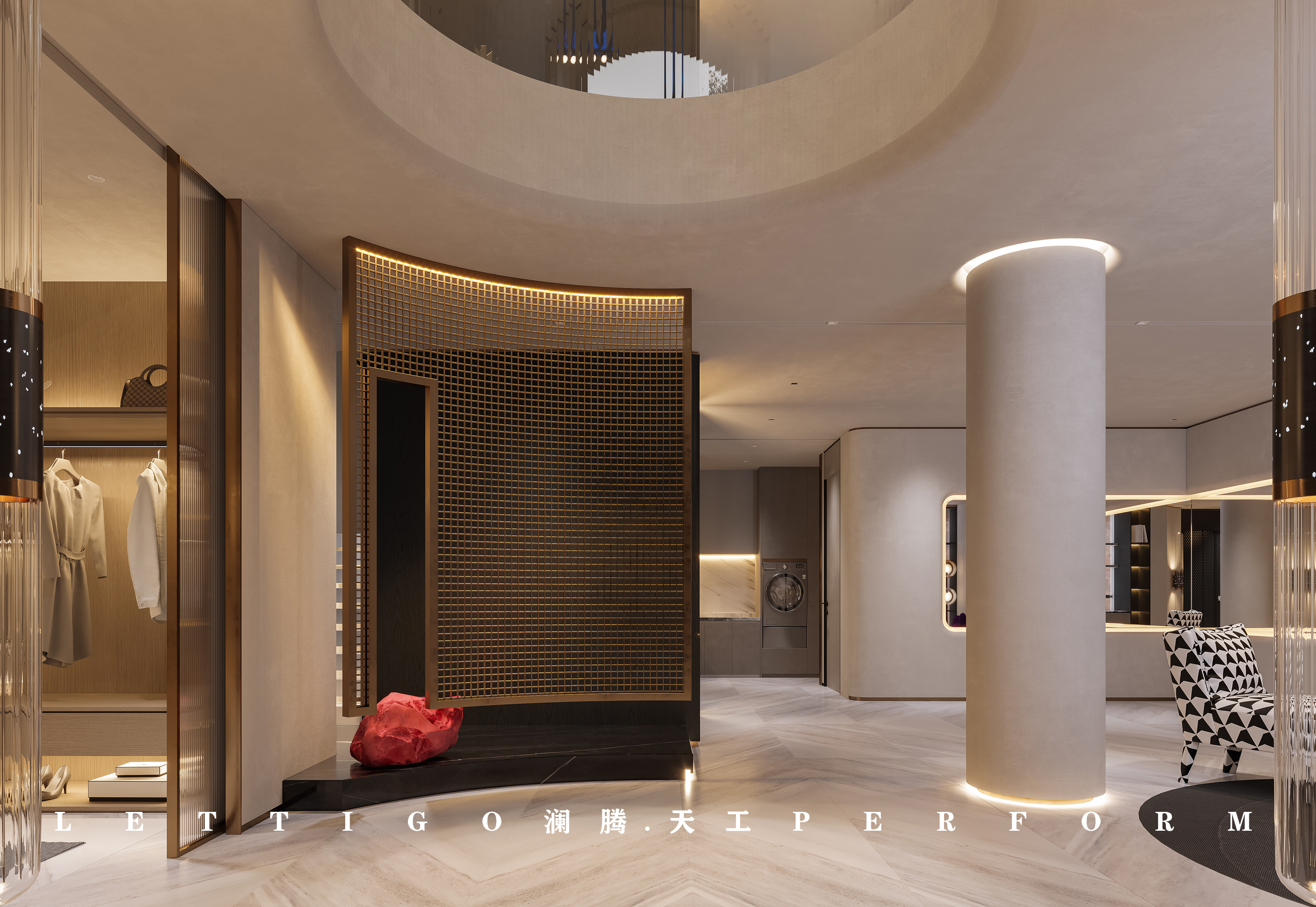 现代别墅大宅 ，耐看的设计才会越住越传舒心-4