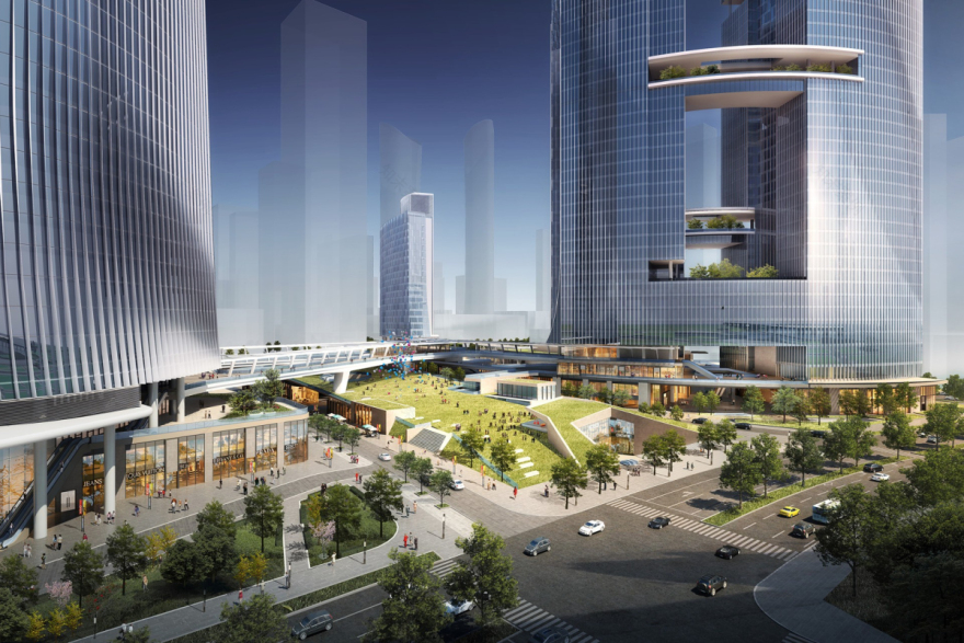 ce0060前海交易广场建筑设计国际招标项目丨中国深圳丨东南大学建筑设计研究院等多家合作单位-19