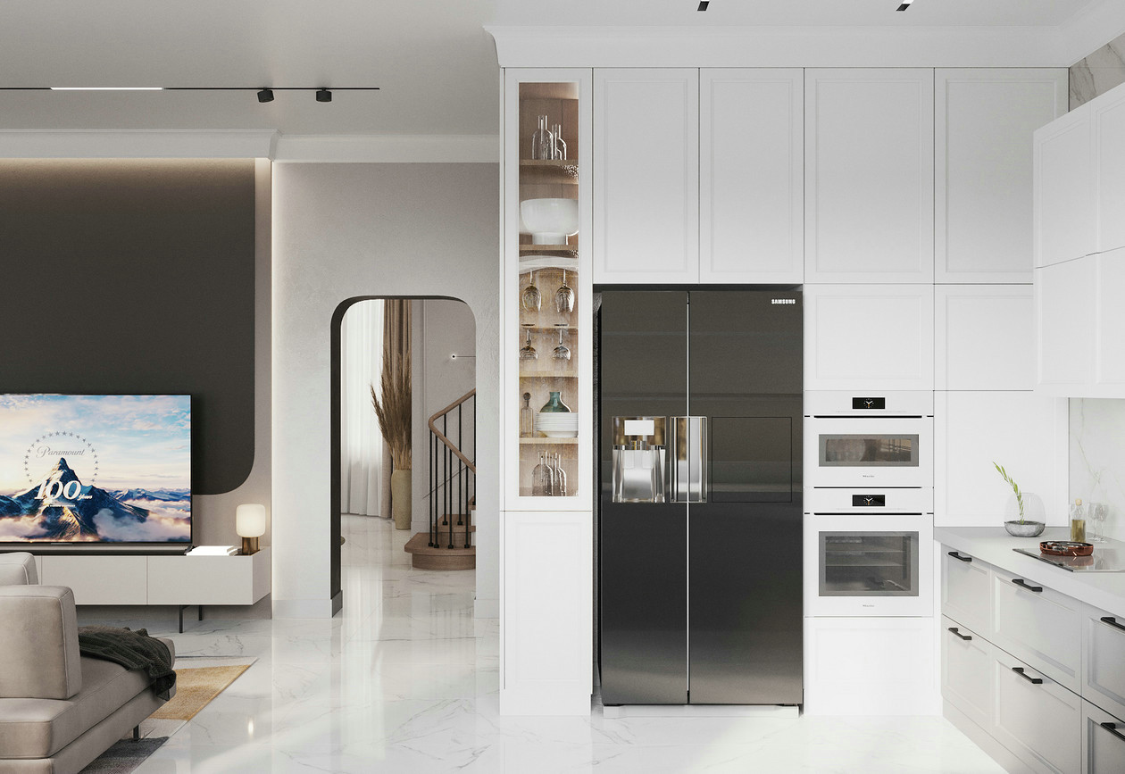 浅色系轻盈优雅的住宅-13