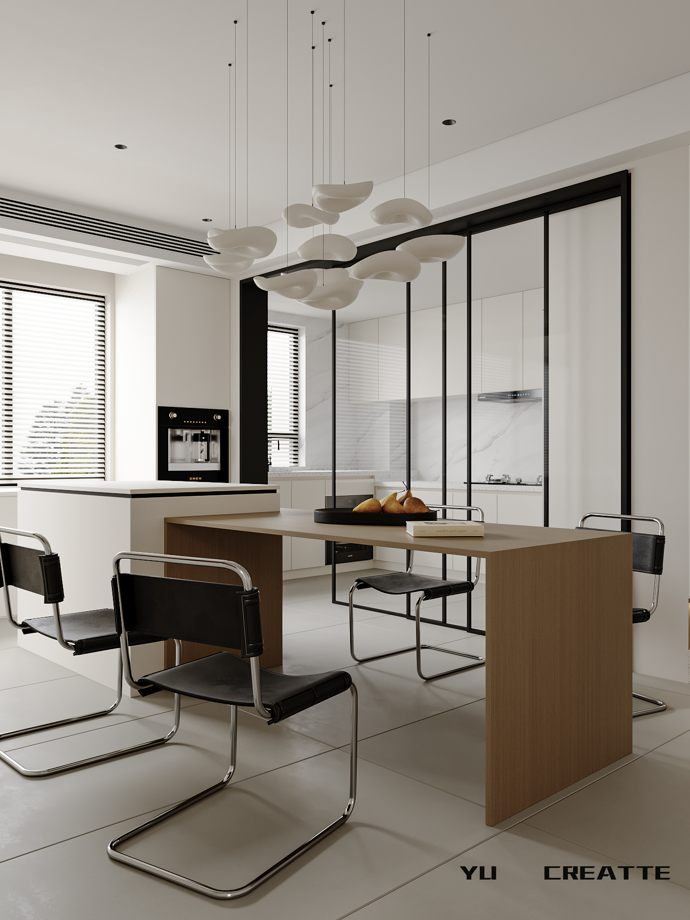 现代极简客餐厅丨近期表现-5