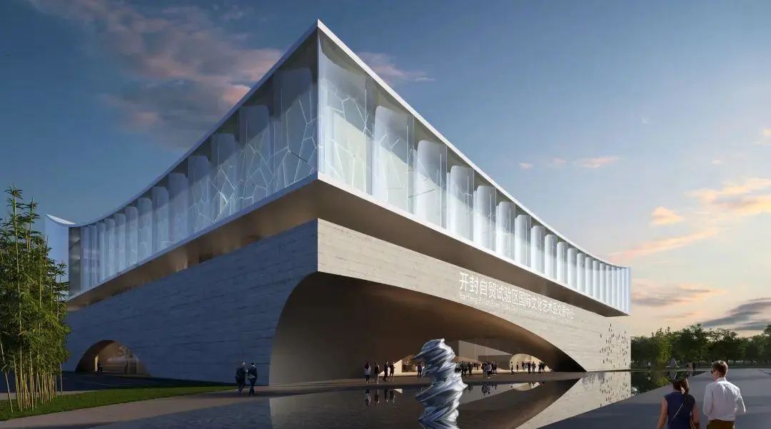 开封·自贸试验区国际文化艺术品交易中心丨中国开封丨北京北建大建筑设计研究院+法国VP-18