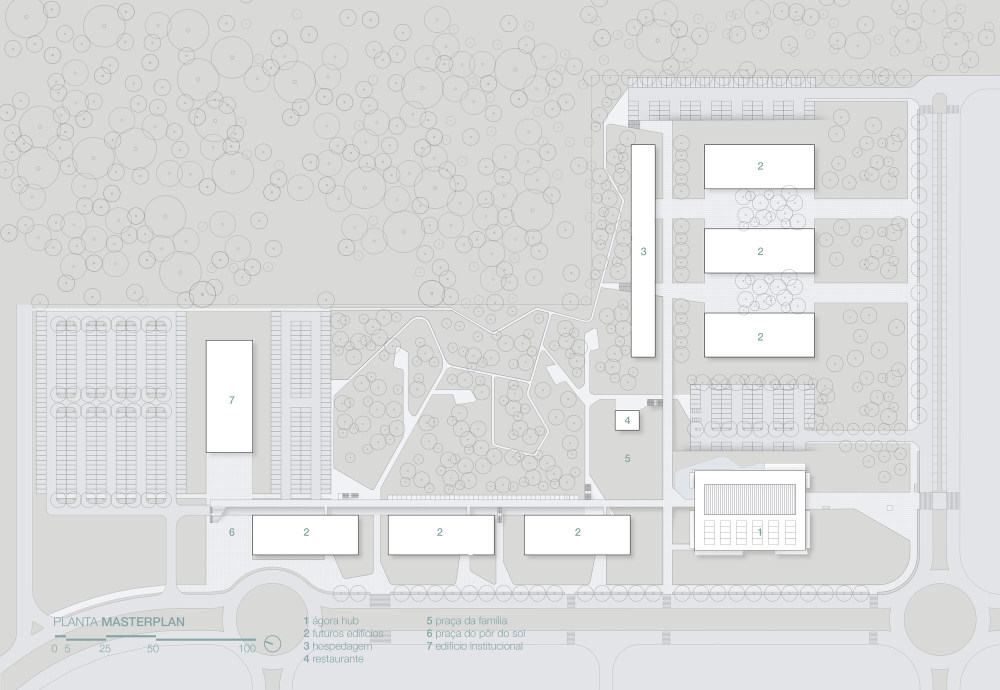 巴西集市科技园区简约设计诠释公共建筑美学-49