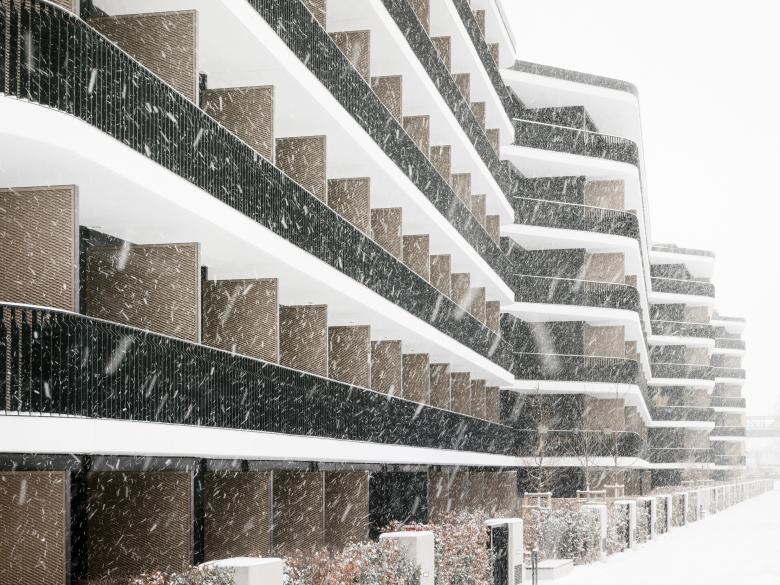 Adrian Schulz Architekturfotografie丨Gleispark -winter-丨德国-7