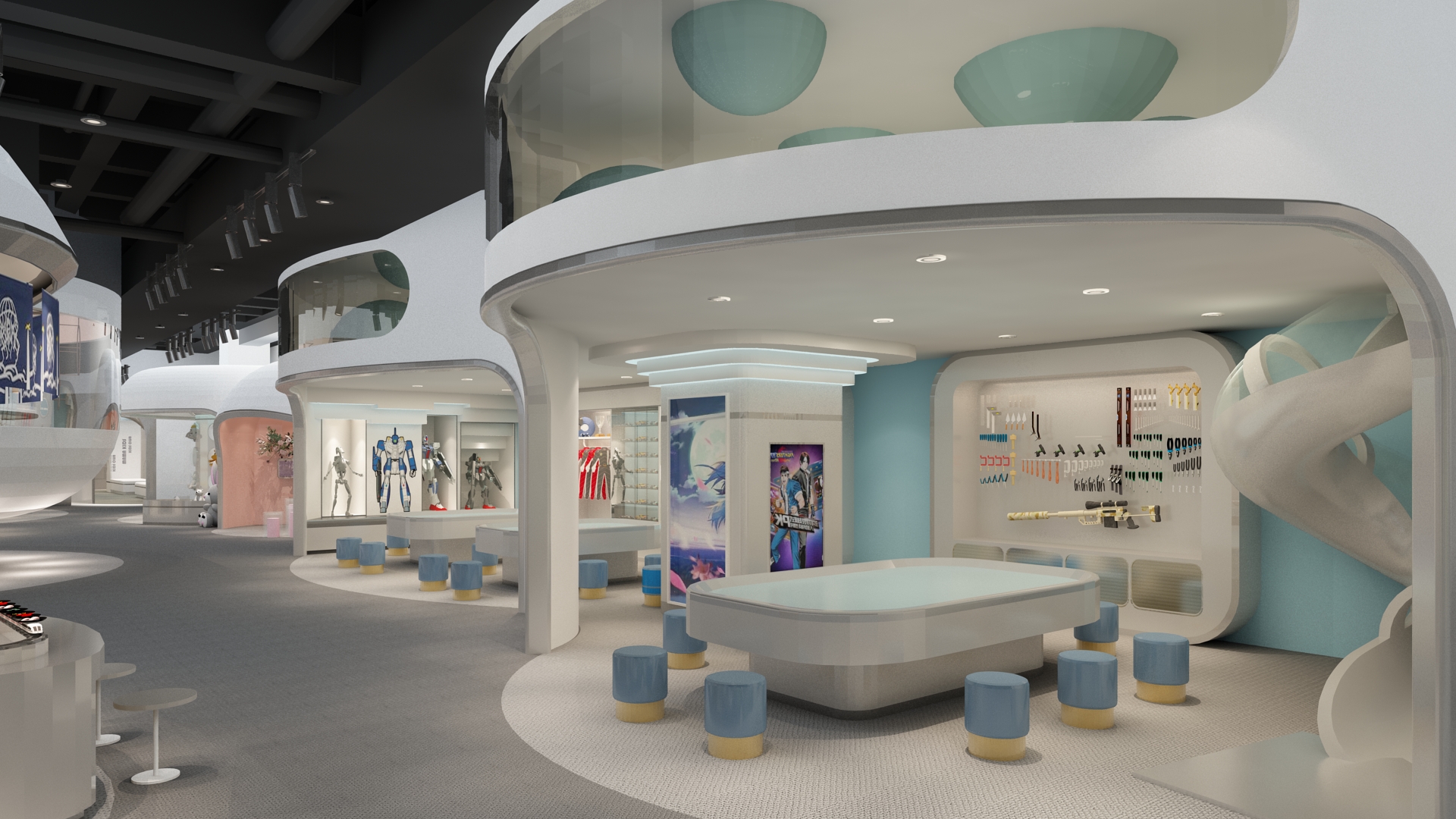 MAMA KIDS 亲子餐厅丨中国天津丨SURP 商业设计-7