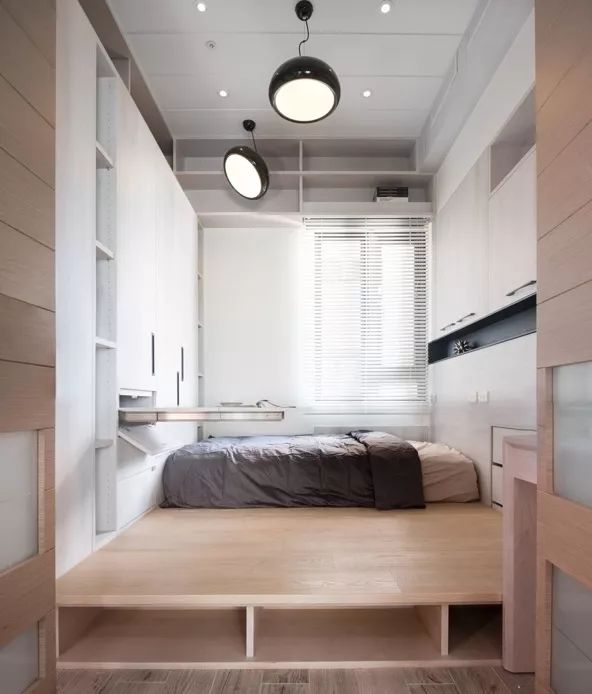 巧妙利用大理石和原木，小平米住宅也能住出大感觉！-34