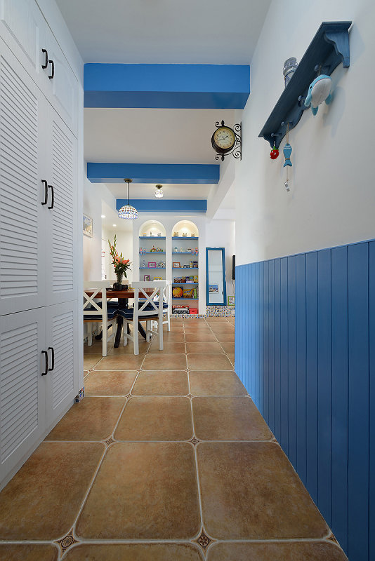 八〇年代设计 蓝调地中海-11