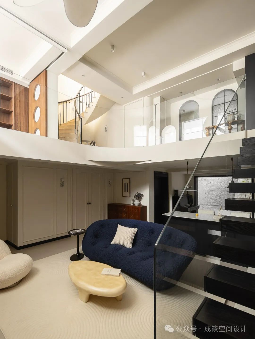 210平别墅,轻法式的高级-20