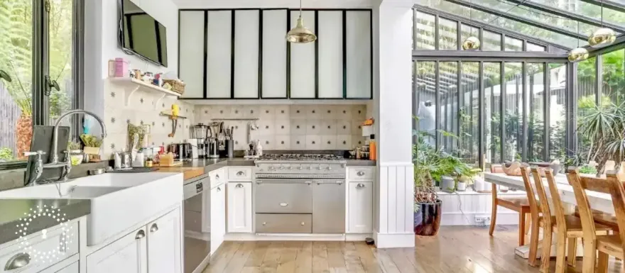 巴黎市区的绿意花园公寓-4