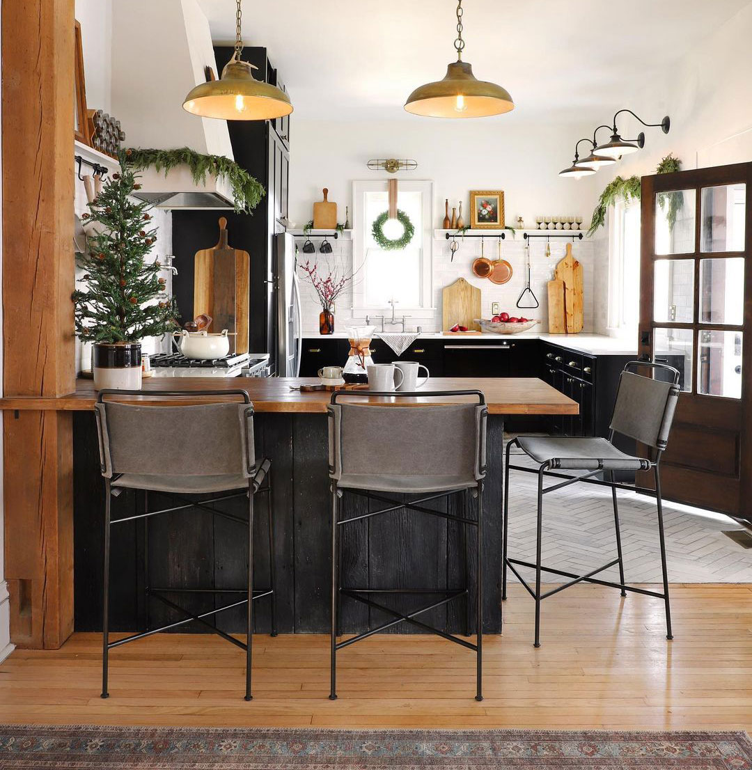 美式风情圣诞小屋 | 140 年历史的威斯康星州农场住宅-1