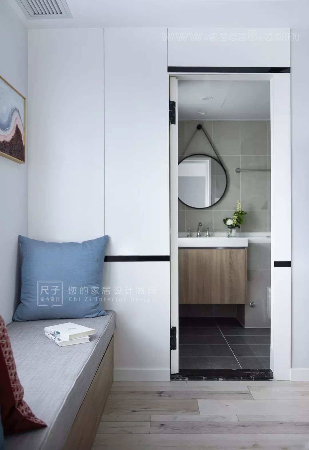 木色记忆 | 卧室改厨房,公卫作储物间,动线变化让家更宜居-63