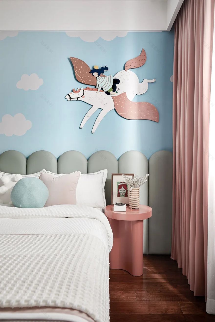 童梦空间 | 自然、艺术家与糖果色的儿童空间设计-16