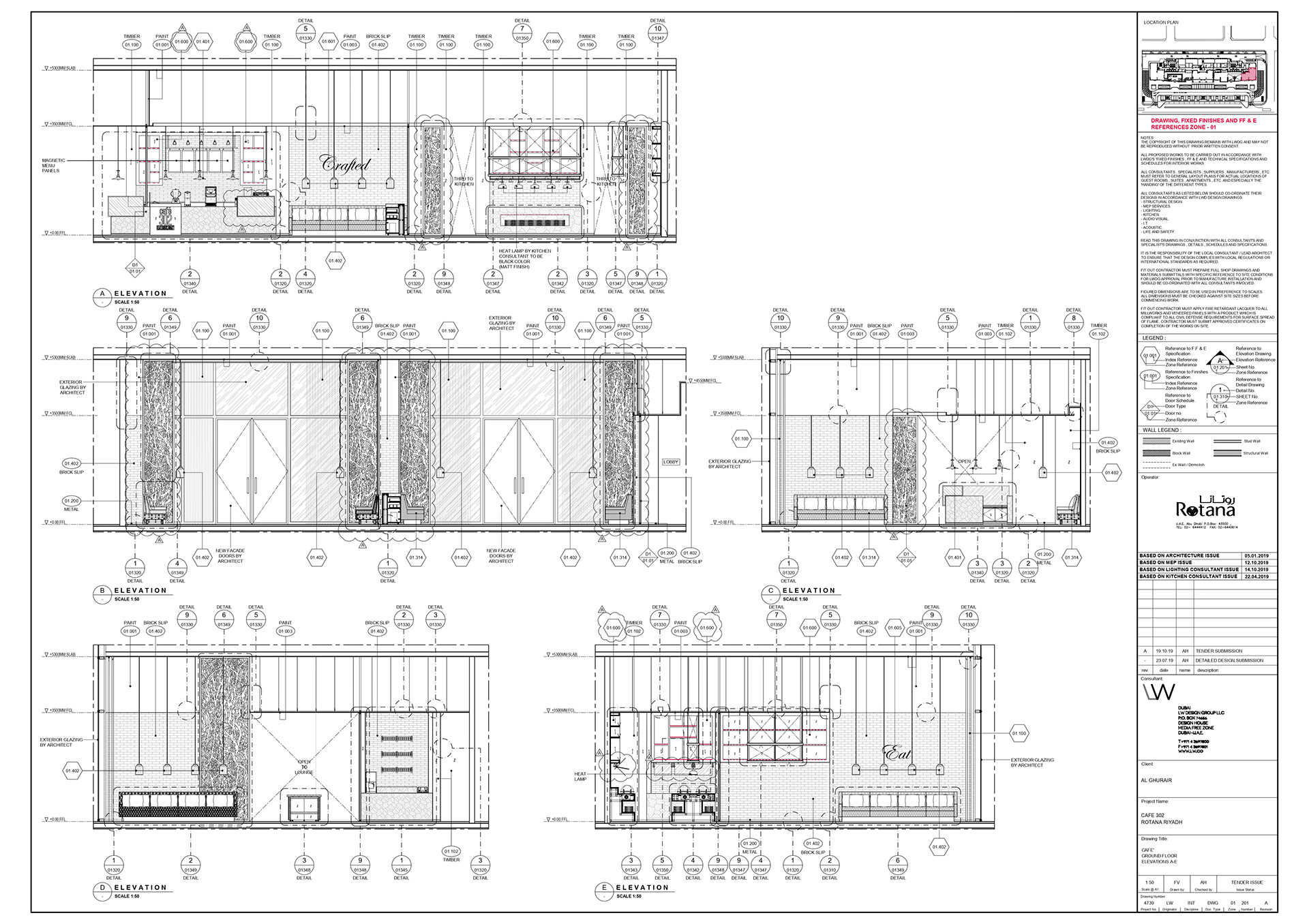 2D AutoCAD - Cafe 302 (From my previous work)-2