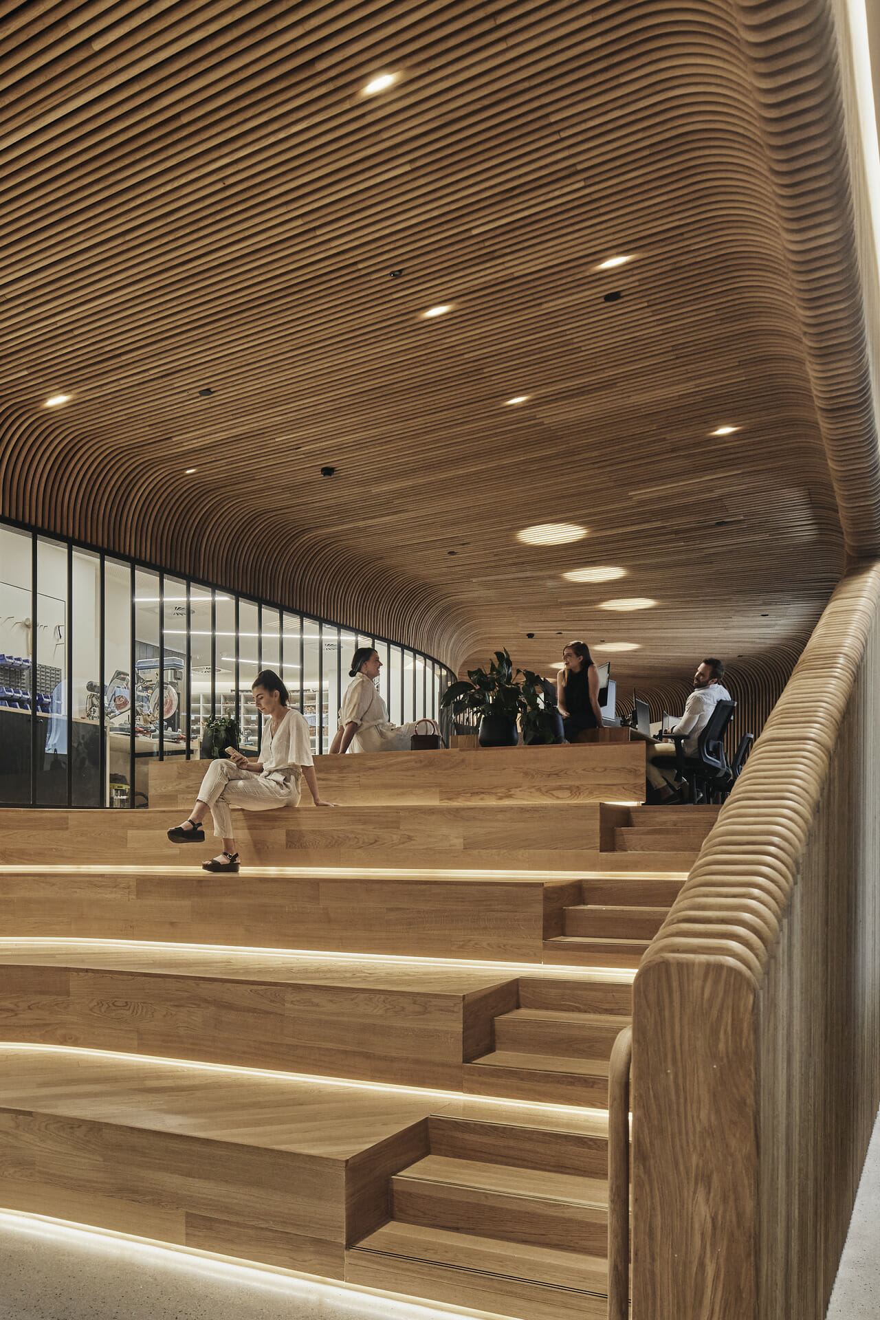 On another level: The unexpected power of stairs in the workplace. | Woods Bagot-4