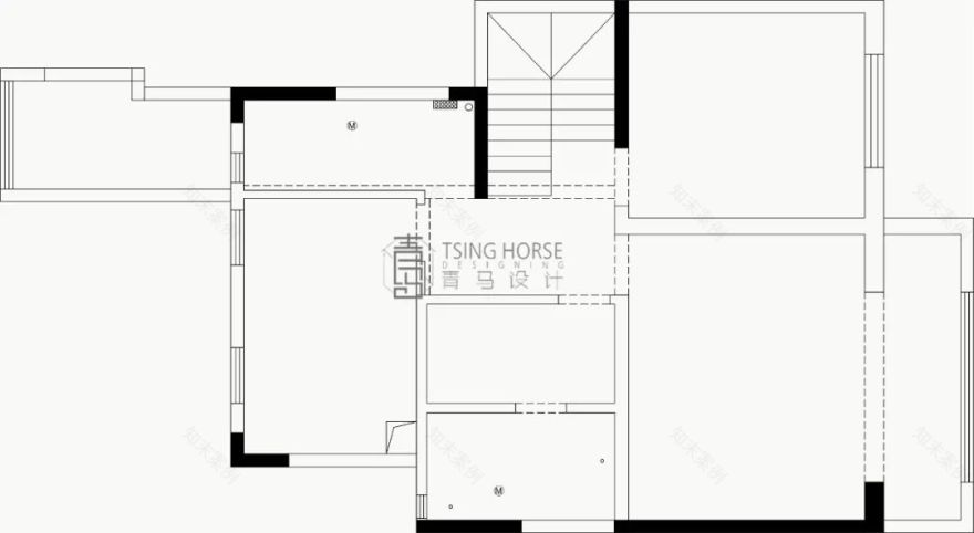 科为城墅·现代轻奢下叠设计丨青马别墅设计-50