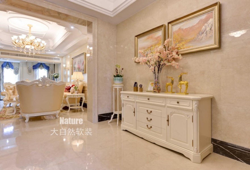 阳光威尼斯简欧风,色彩与空间的完美融合-11