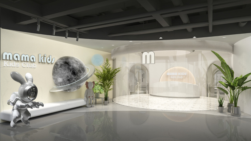 MAMA KIDS 亲子餐厅丨中国天津丨SURP 商业设计-5