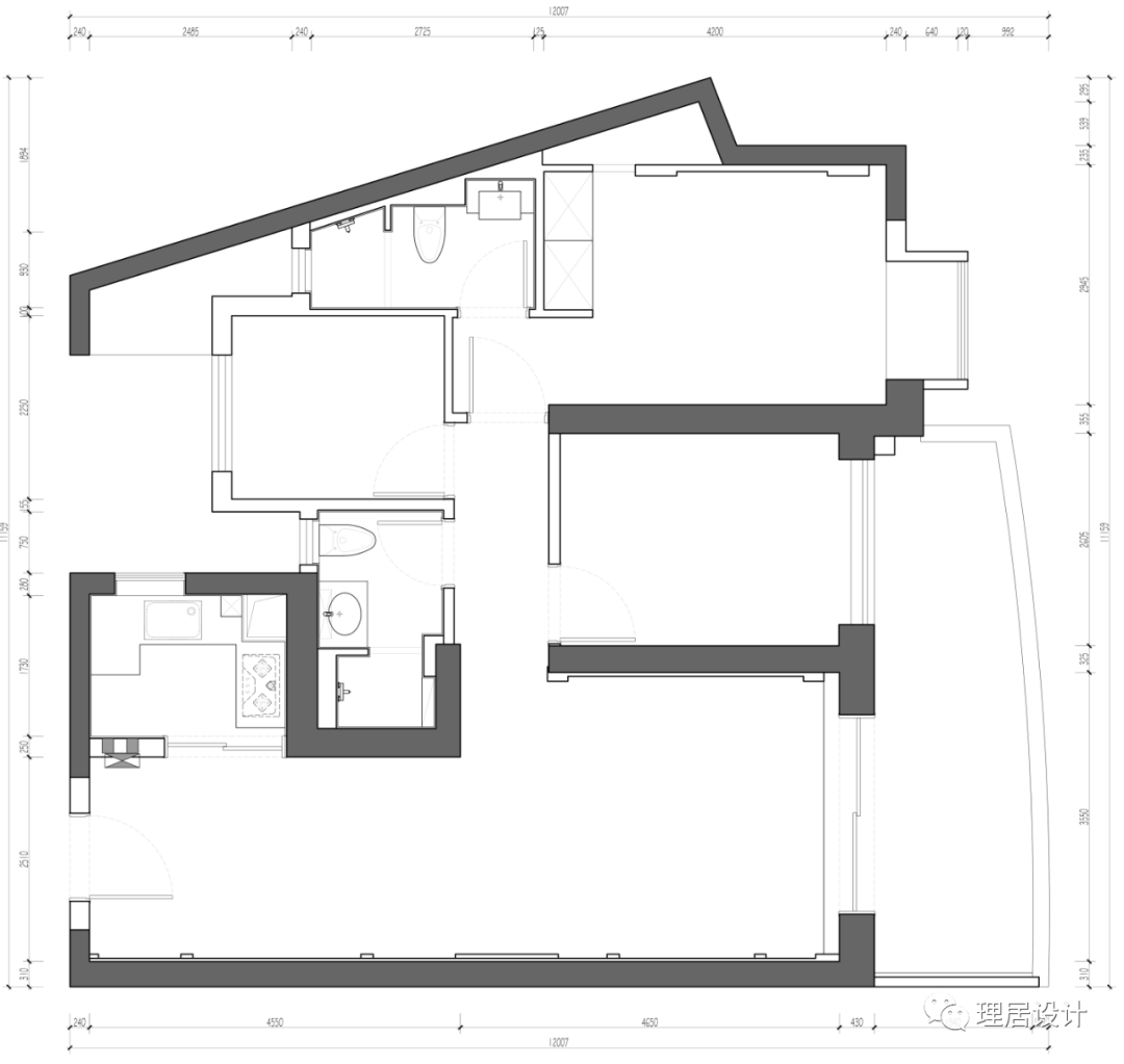 极致黑盒子 | 厦门 102㎡个性居住空间设计-28