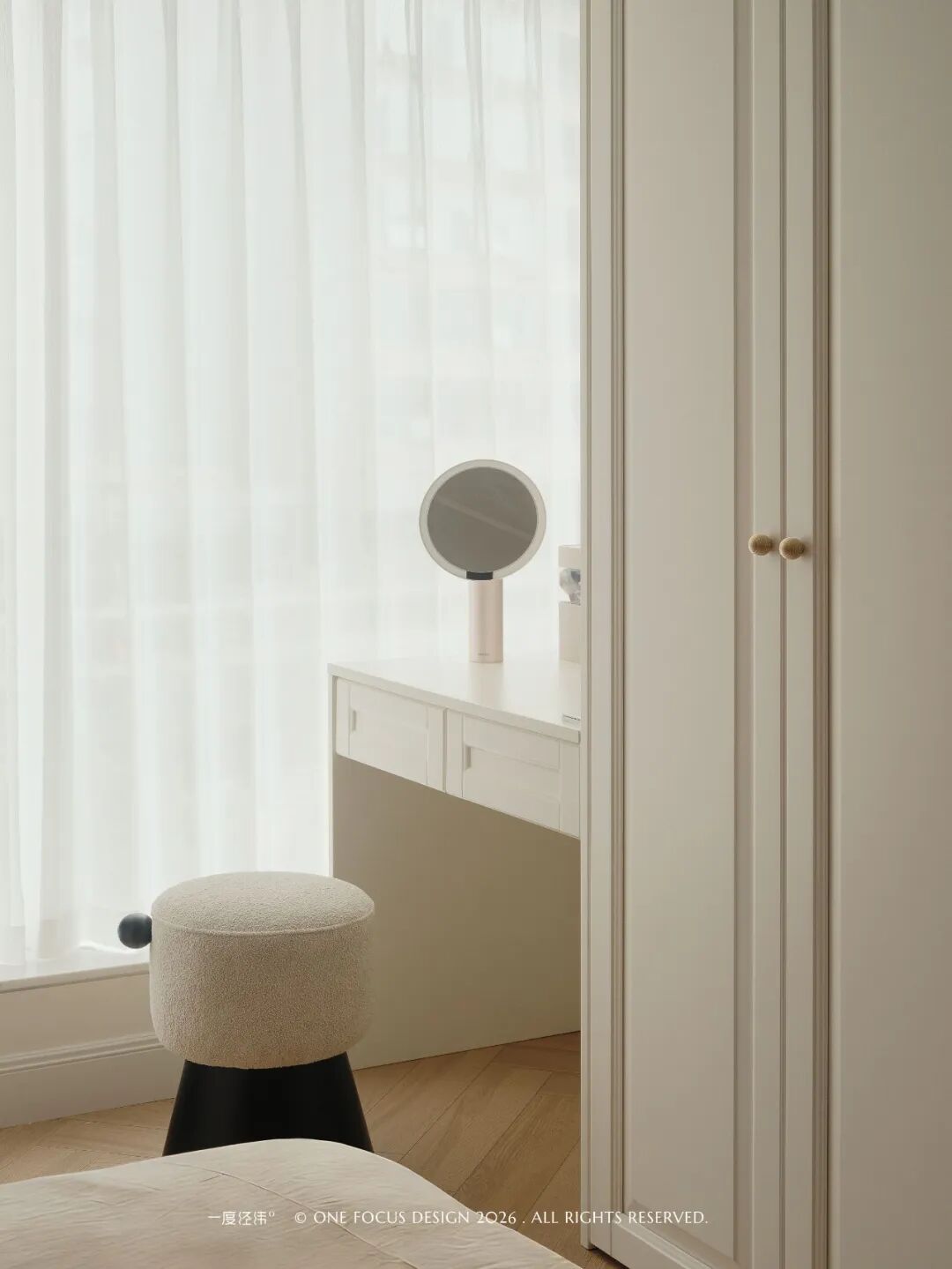 生活家° 轻法式与中古风相融居所改造等多个项目丨One Focus Design 一度经纬°-41